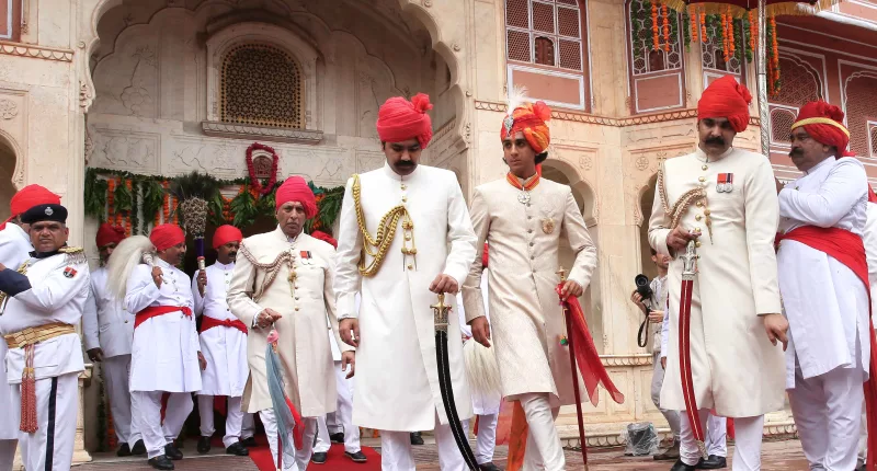 Maharaja Sawai Padmanabh Singh of the erstwhile royal family of Jaipur