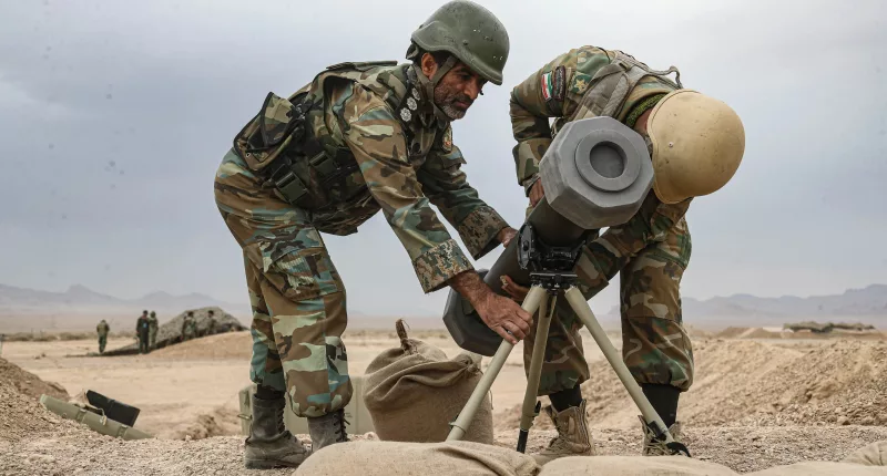 Iranian forces have begun large-scale military drills amid tensions with Israel