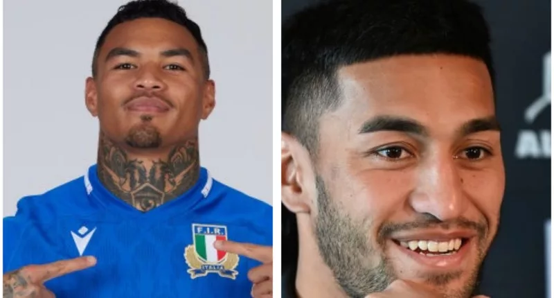 Monty Ioane and Rieko Ioane
