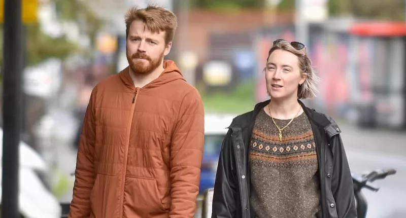 Is Saoirse Ronan ENGAGED? Actress, 29, is seen wearing diamond ring