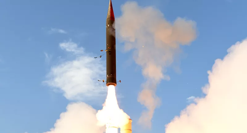 The Arrow 3 'missile killer' was launched by Israel for the first time