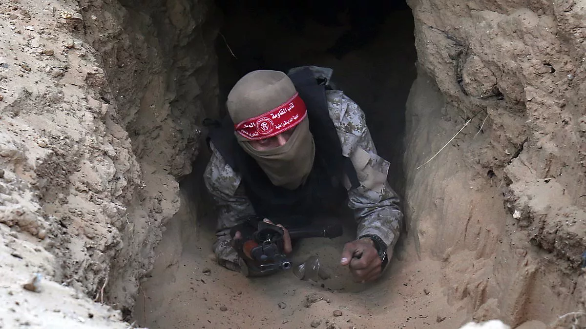 Israel targets Hamas' secret labyrinth of tunnels dubbed 'Gaza Metro'