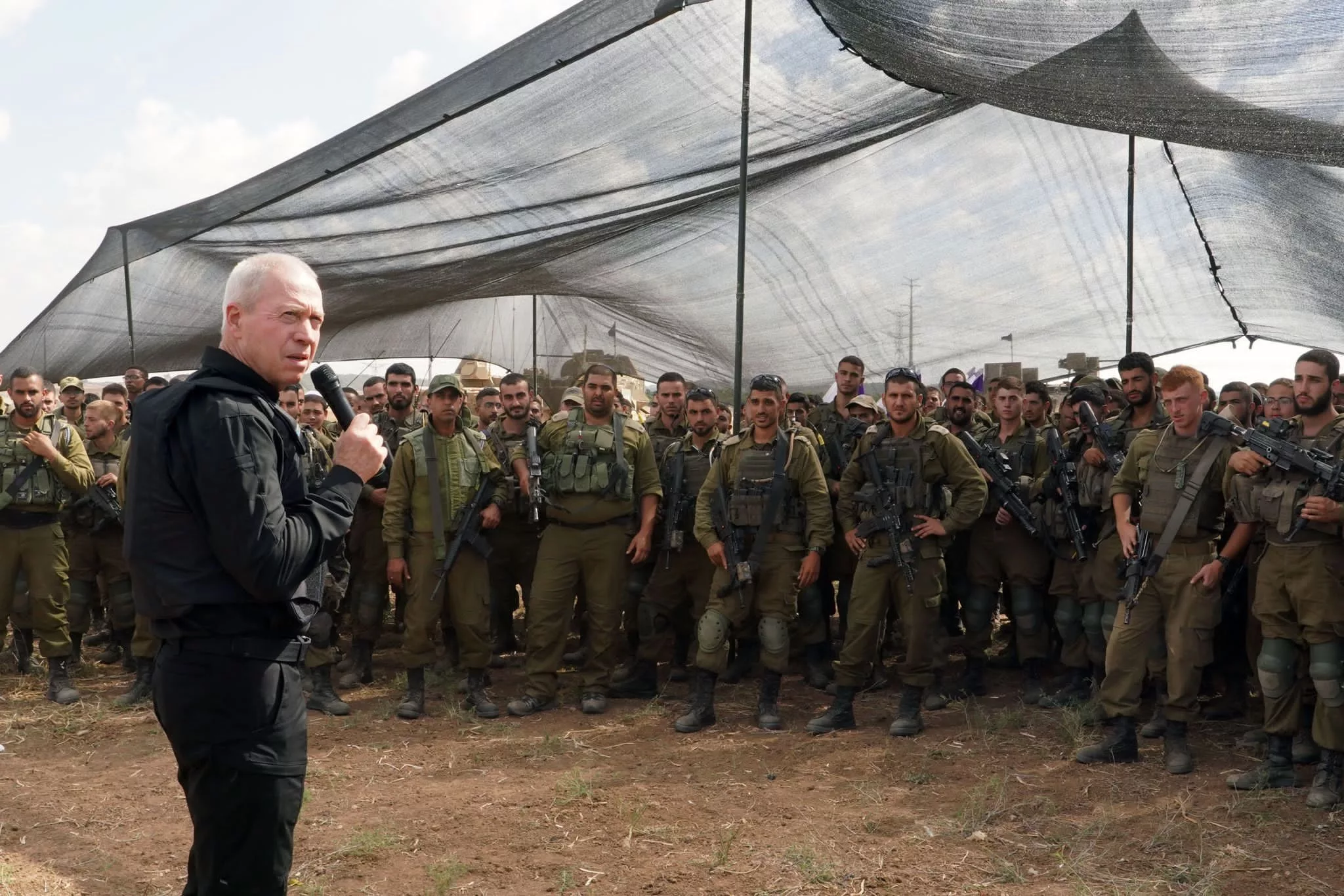 Israeli Defense Minister Yoav Gallant has told troops they will soon 'see Gaza from the inside'