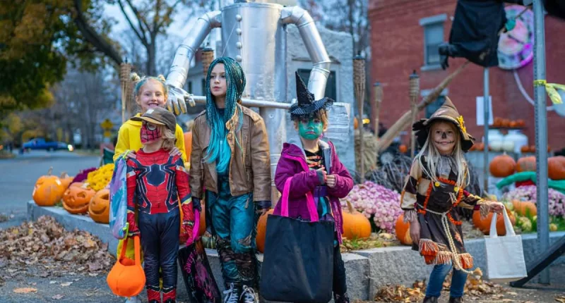 It's illegal to trick-or-treat over 12 on Halloween in some US cities