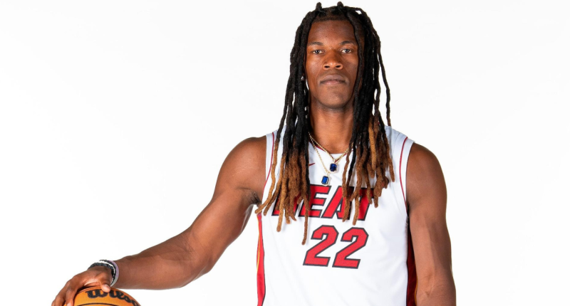 Jimmy Butler Hair Down