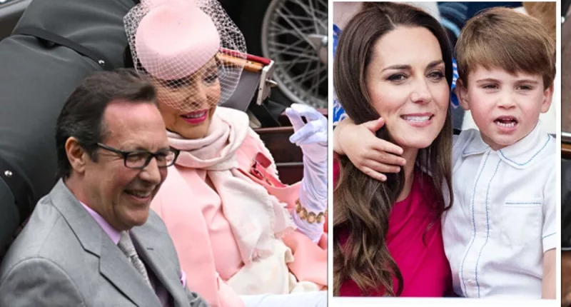 Joan Collins forgets royal tradition after Princess Kate introduces Louis and Charlotte