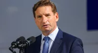 Democratic presidential candidate U.S. Representative Dean Phillips announced that he was going to run on October 27 in front of a group of supporters