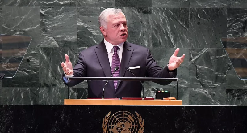 Jordan will not accept Palestinian refugees, king says