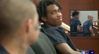 Jzamir Keys, Jesus Ayala smile at Andy Probst's family