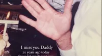 Kourtney Kardashian has remembered her dad 20 years on from his death with a tribute post