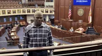 Leonard Allen Cure, 53, was fatally shot during a traffic stop on Monday less than three years after he was released from prison