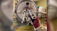 MRI accident leaves California nurse pinned between bed and machine