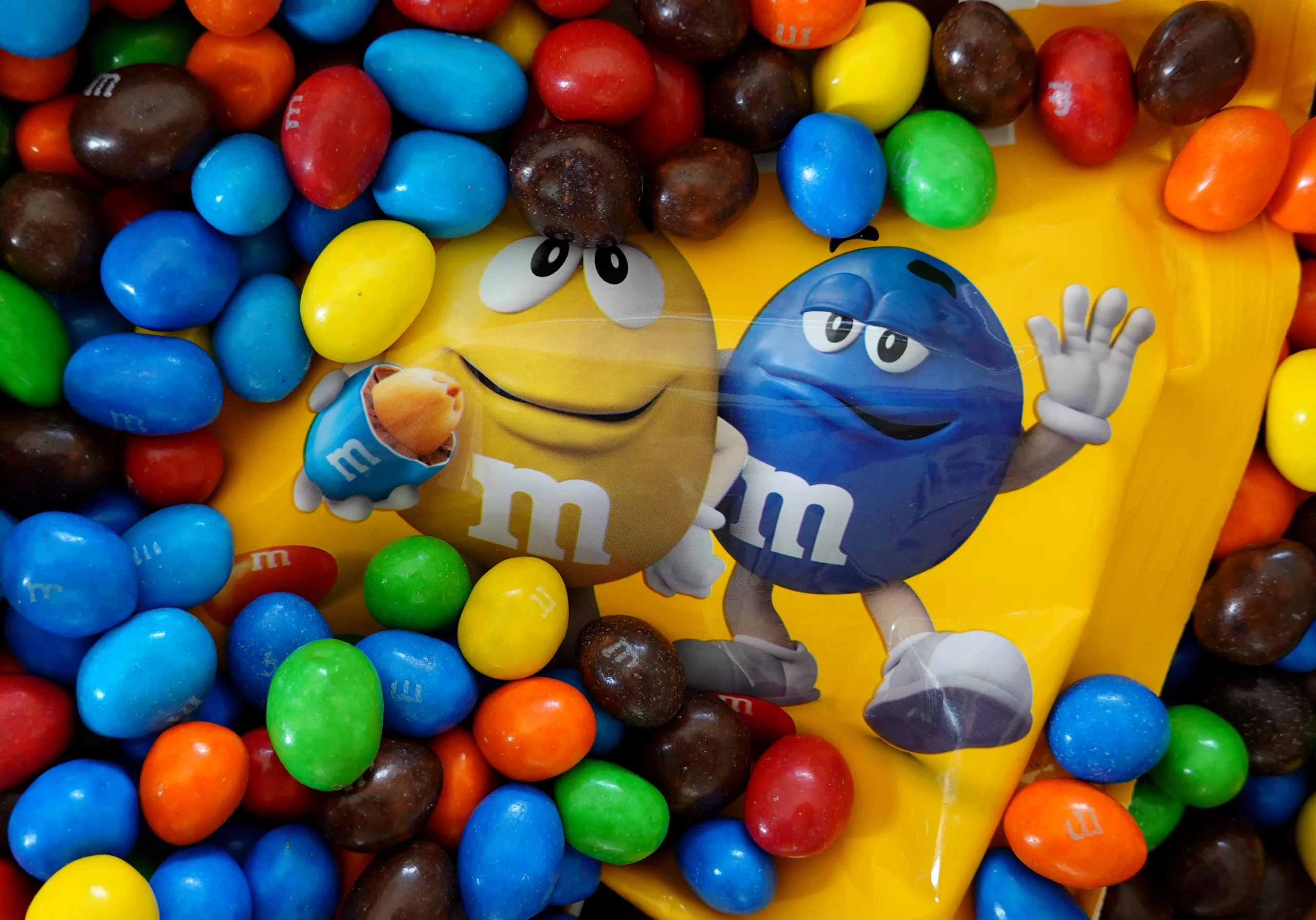 M&M’s are some of the most popular chocolates in the country