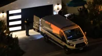 Matthew Perry's body is taken out of his home