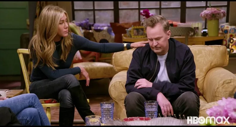 Matthew Perry's emotional Friends reunion that left him in tears