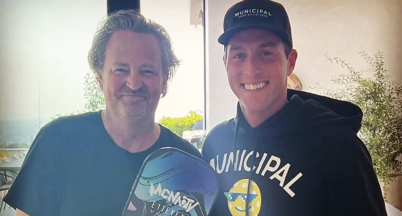 Matthew Perry's pickleball coach: 'selfless' actor 'doing really well'