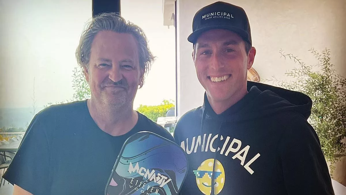 Matthew Perry's pickleball coach: 'selfless' actor 'doing really well'