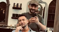 Meloni's ex-partner cheers himself up with haircut after losing TV job