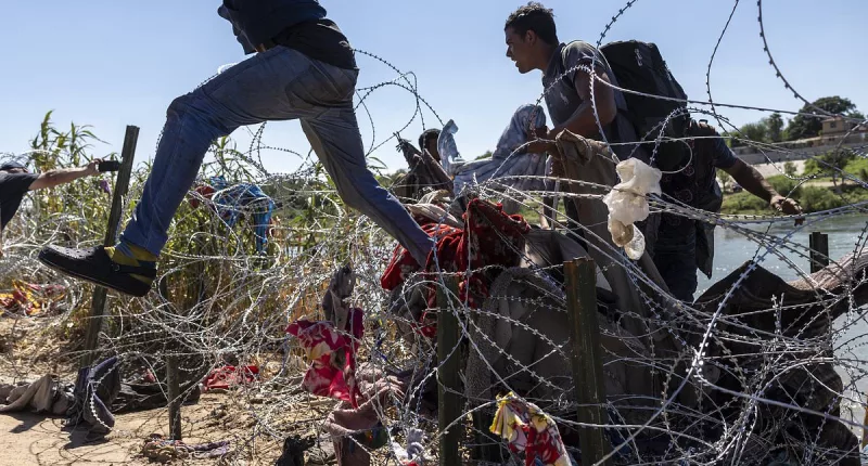 Migrant encounters at southern border hit record 269,735 in September