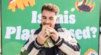 Joe Baggs revealed the people of London struggled to tell the difference between meat and plant-based