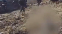 Footage showed the elite Israeli troops sprinting through a hail of gunfire