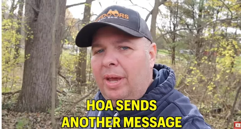 YouTuber Erik Fanclb claims he is being harassed by his HOA