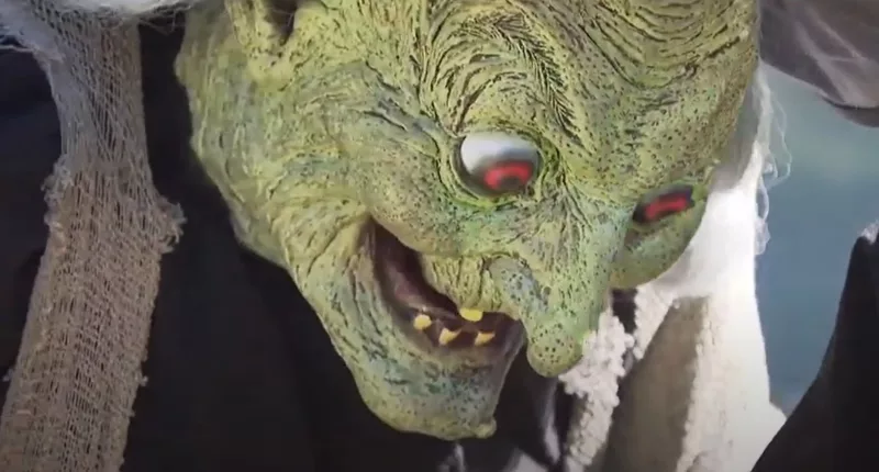 Residents were ordered to tear down their Halloween decorations or risk paying a hefty fine