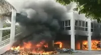Prakash Solanke's house set on fire