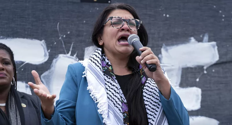 NINE Democrats including Rashida Tliab vote AGAINST condemning Hamas