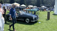 Edwin Castro was seen at the annual car gathering at Quail Lodge and Golf Club