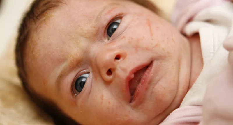 he majority of parents worry about a skin complaint in their baby's first year