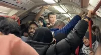 Outrage as London tube driver whips up pro-Palestinian chants