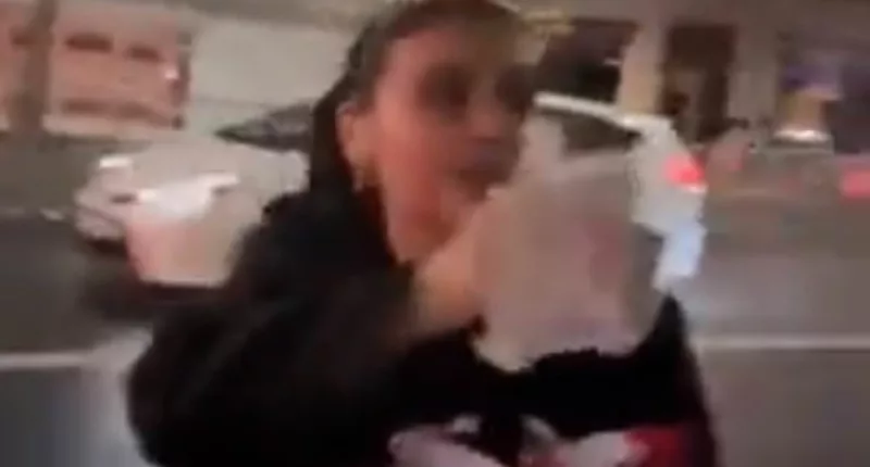 Palestine supporters tear down posters of kidnapped Israeli children