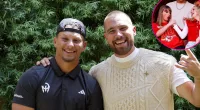 Patrick Mahomes, Travis Kelce Plan to 'One Up' Their Partners' Handshake