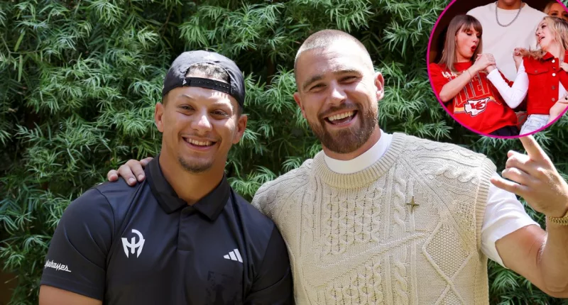 Patrick Mahomes, Travis Kelce Plan to 'One Up' Their Partners' Handshake