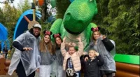 Peter Crouch and Abbey Clancy took their kids on a magical trip to Disneyland Paris