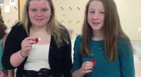 Libby German (left) and Abby Williams (right) were murdered in Delphi, Indiana, in February 2017