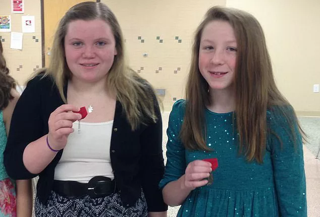 Libby German (left) and Abby Williams (right) were murdered in Delphi, Indiana, in February 2017