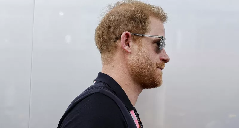 Prince Harry spotted at the US Grand Prix
