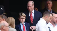Prince William and George Are Twinning in Red Ties at Rugby World Cup