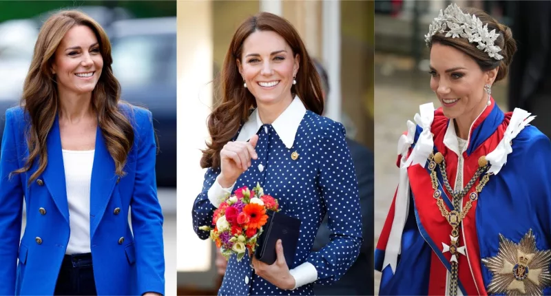 Kate Middleton wears three different looks that show off her fashionable style.