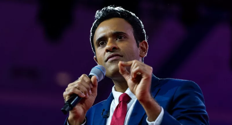 Ramaswamy says angry protesters rammed his car in Iowa; police say no evidence crash was intentional
