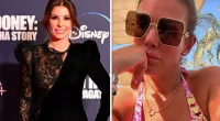 Rebekah Vardy proves she's unbothered by Coleen Rooney's doc in three-word bikini post