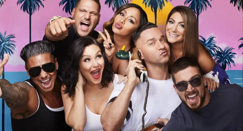 The cast of