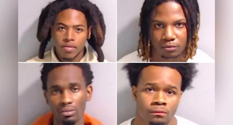 Squatters arrested at Atlanta home where neighbors said they ran an 'illegal strip club'