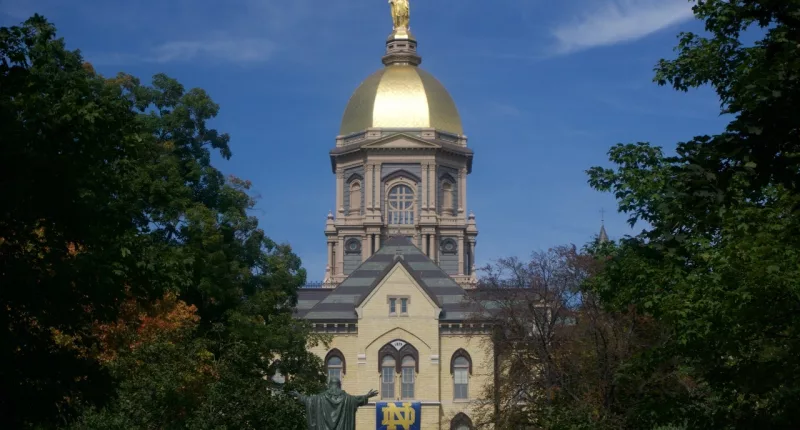 Students protest drag show planned for Catholic university Notre Dame