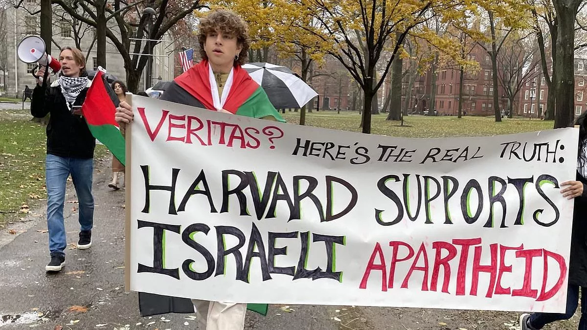 Students resign from Harvard committee over Israel stance