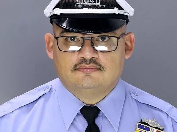 Suspect in Philadelphia police officer killing spotted on surveillance videos; dead officer identified