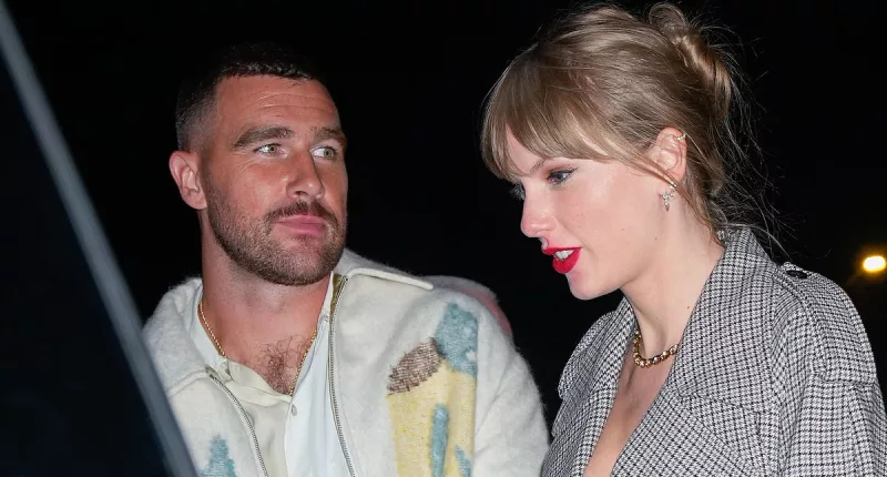 Taylor Swift and Travis Kelce leave SNL afterparty together