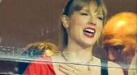 Taylor Swift appears to spend the night with rumoured beau Travis Kelce post-match